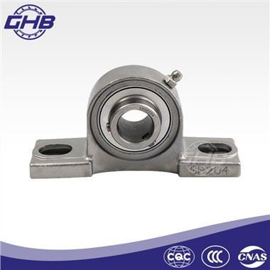 Rodamientos de bloque de almohada de acero inoxidable